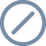 Blocked Circle SVG Icon
